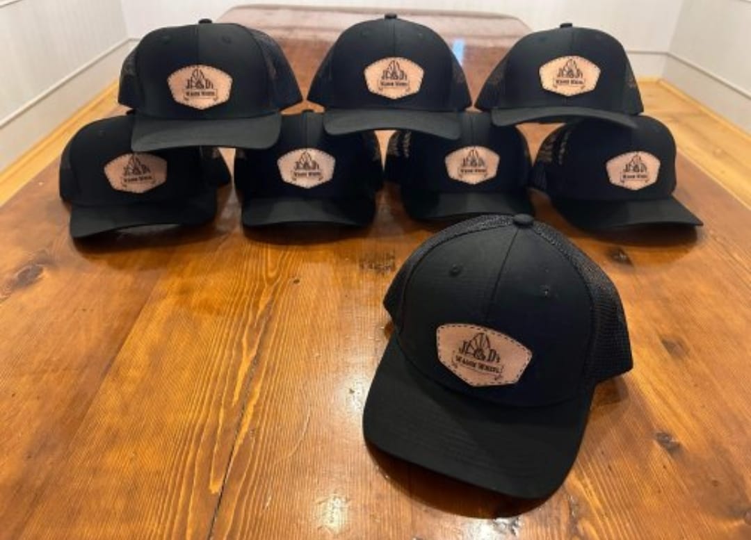 Custom Leather Patch Hats